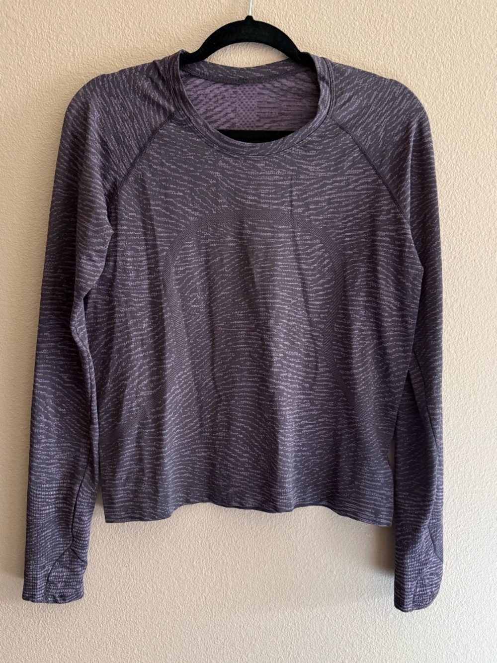 Lululemon Long Sleeved Animal Print Top, Size M
